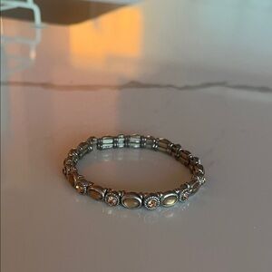 Elegant Silver and Gold Women's Bracelet